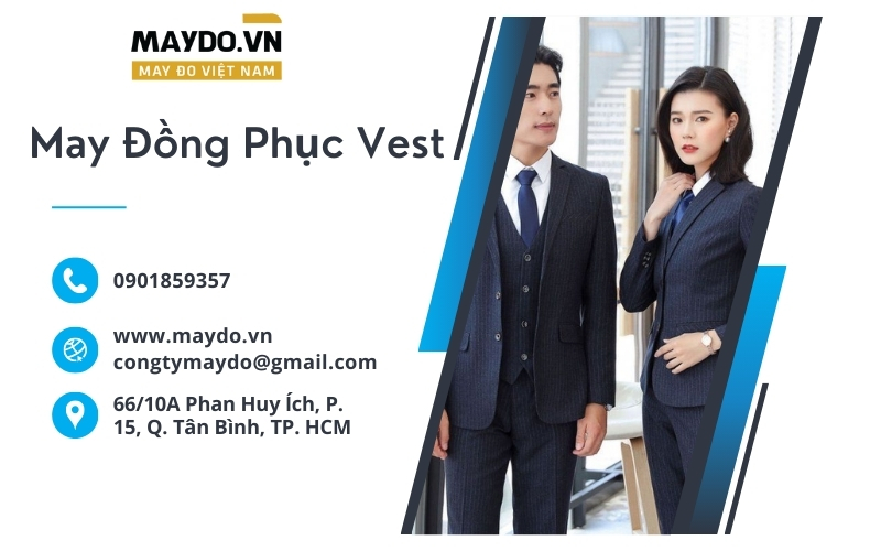 may dong phuc vest