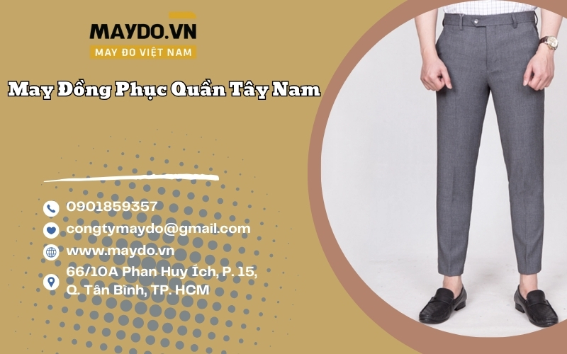 may đồng phục quan tay nam