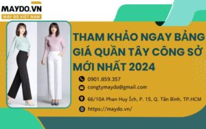 Bảng giá quần tây công sở