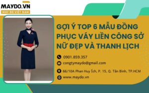 Đồng phục váy liền công sở nữ