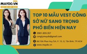 Mẫu vest công sở nữ sang trọng