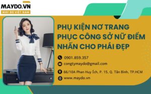 Phụ kiện nơ trang phục công sở nữ