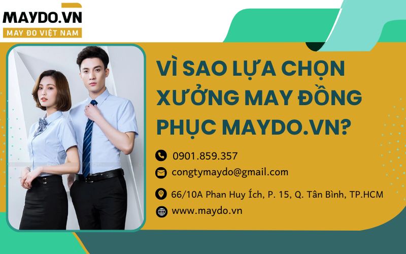 Xưởng may đồng phục Maydo.vn