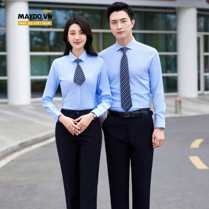 Mẫu áo sơ mi đồng phục công sở (3) Mẫu áo sơ mi đồng phục công sở (3)
