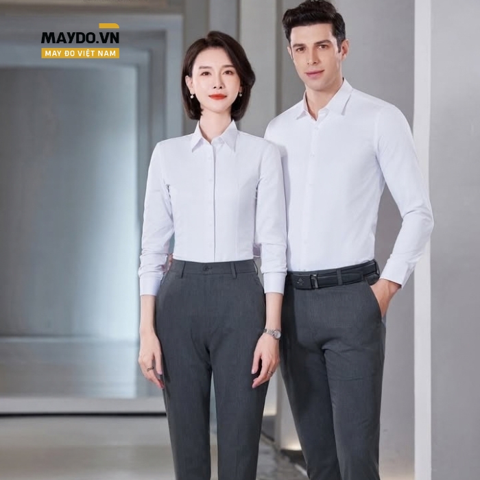 Mẫu áo sơ mi đồng phục công sở (4) Mẫu áo sơ mi đồng phục công sở (4)