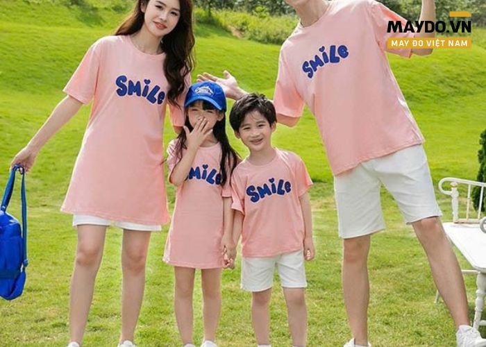 Áo thun đồng phục gia đình