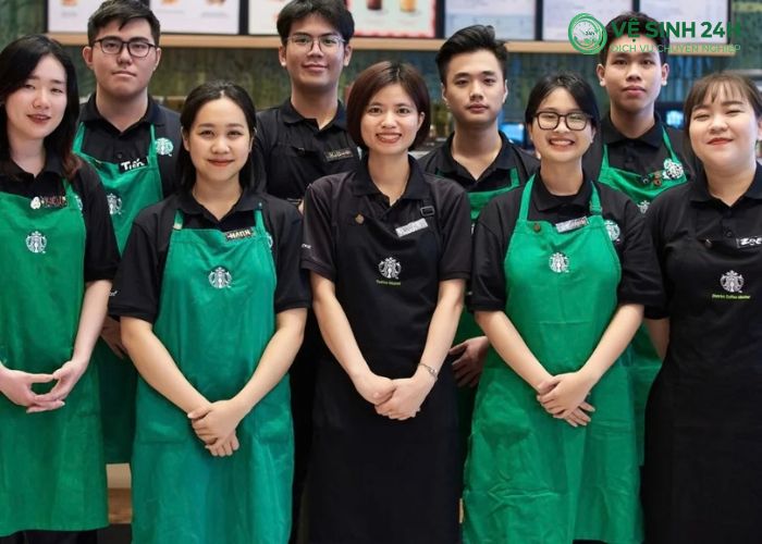Áo thun đồng phục quán cafe (3) Áo thun đồng phục quán cafe (3)
