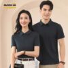 Áo thun đồng phục màu xám than đậm