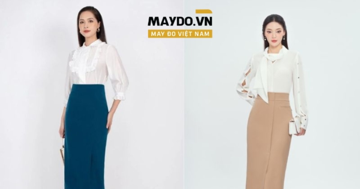 May Chân Váy Công Sở Theo Yêu Cầu: Váy Bút Chì, Chữ A, Xếp Ly